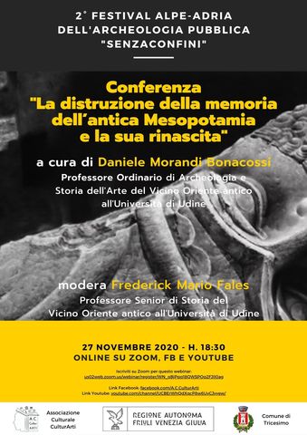 Festival "senzaConfini" - Conferenza online