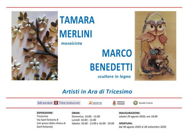 Artisti in Ara di Tricesimo -  Esposizione in Via S.Antonio 8 a Tricesimo